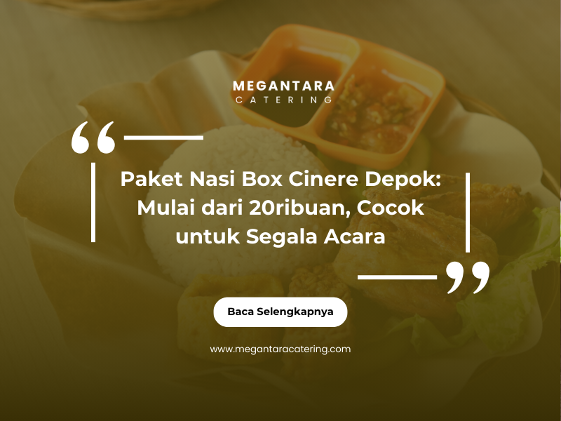 nasi box cinere depok