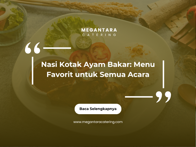 nasi kotak ayam bakar