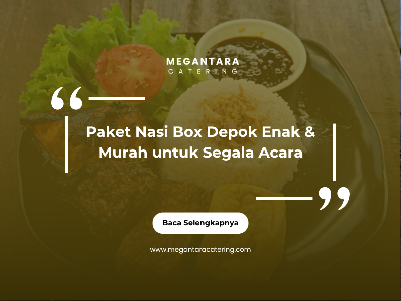 paket nasi box depok